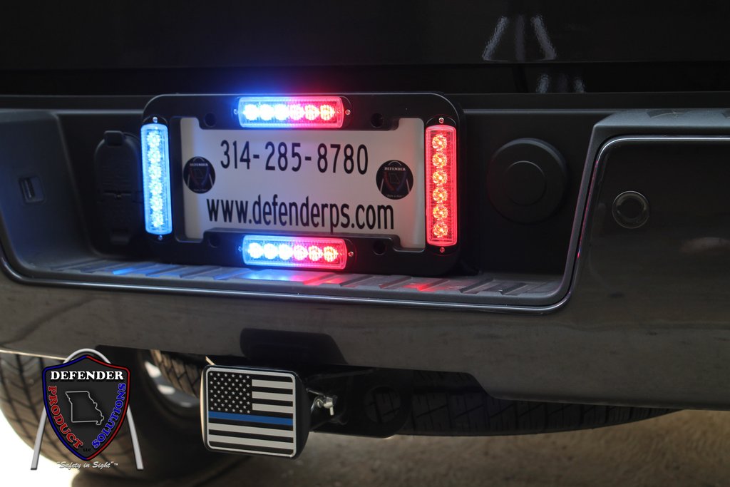 Emergency Vehicle License Plate Kits